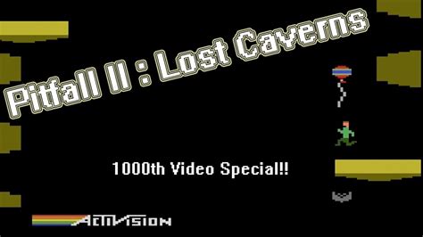 Pitfall Ii The Lost Caverns 1000th Video Special Youtube