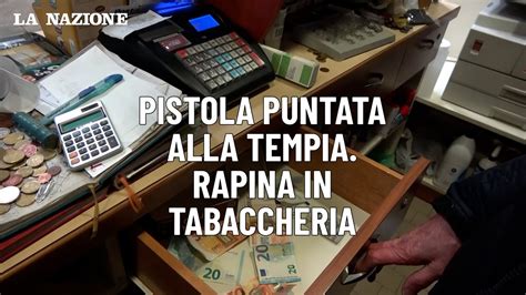 Pistola Puntata Alla Tempia Rapina In Tabaccheria Video Dailymotion