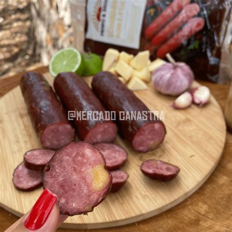 Salame Lombinho Defumado Especial Prado Braga