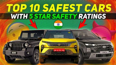 Top 10 Safest Cars In India 2024 Top 10 5star Safety Rating Cars In