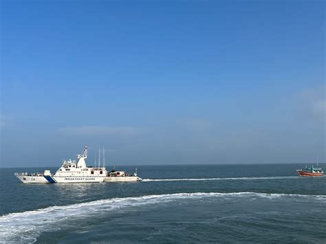 Ani On Twitter Jointmanship Of Indian Coast Guard And Ats Fructified In Yet Another Successful