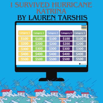 I Survived Hurricane Katrina By Lauren Tarshis Jeopardy Activity