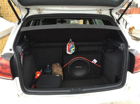 Активный Саб (RockfordFosgate R300-12) — Volkswagen Golf GTI Mk6, 2 л ...