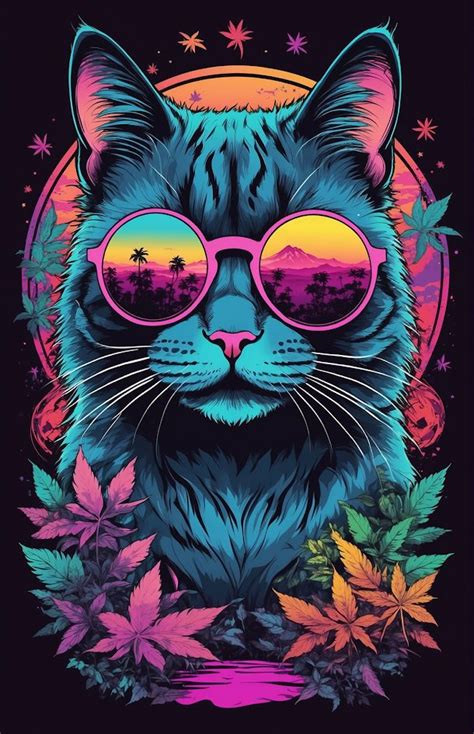 Stoner Cat Poster