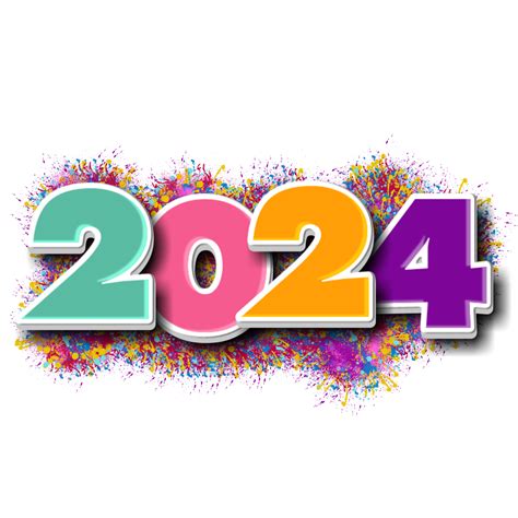 bonne année 2024 25202149 PNG