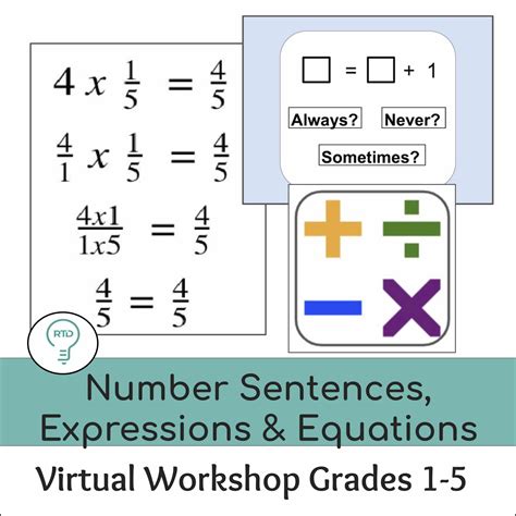 What Is A Number Sentence Math