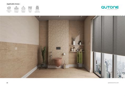 Ceramic Polished Qutone Wall Tiles Size X Feet At Rs Box In