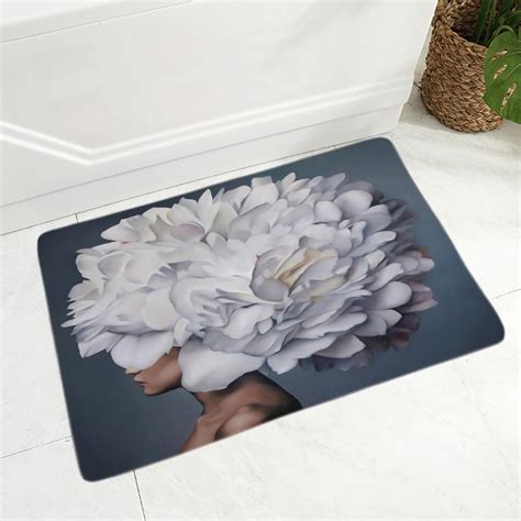 Buy Harajuku Aesthetics Doormat Non Slip Printed Soft Flannel Carpet