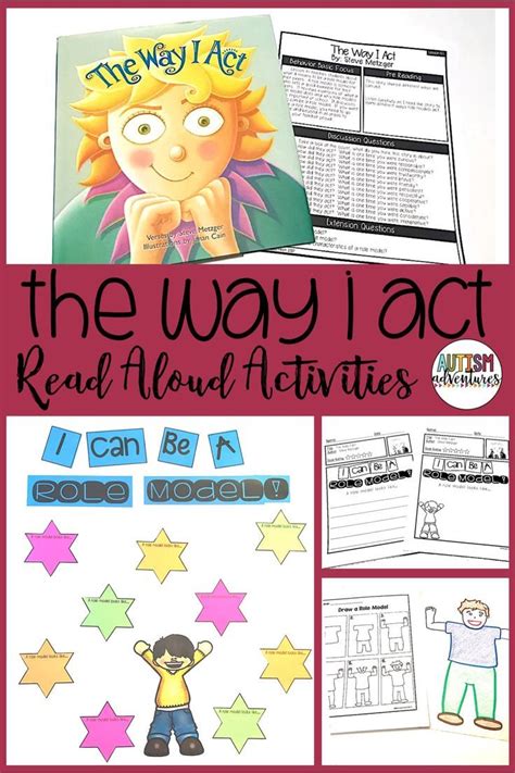 The Way I Act- Behavior Basics Book Club | Book club activities, Special education data ...