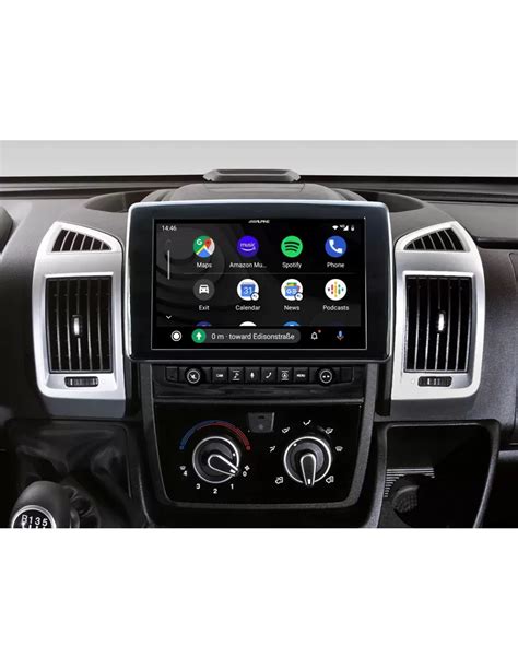 Alpine X903D DU 9 Apple Carplay TomTom Maps Fiat Ducato Peugeot