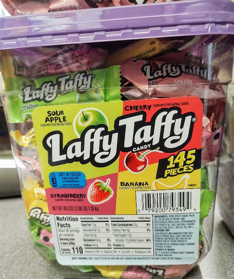 Laffy Taffy Minis Chewy Candy Assorted Mini Chew Bars Miniatures