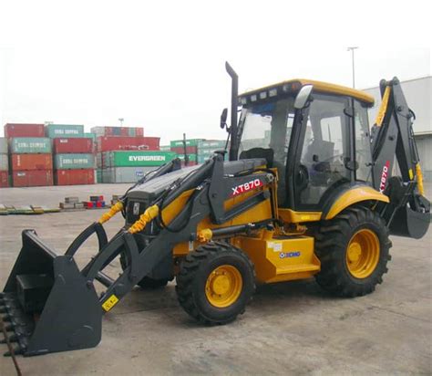 XCMG Official 3 Ton Multifunctional Backhoe Loader XT870 Chinese Small