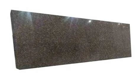 Polished Brown Bala Flower Granite Slab For Countertops Thickness