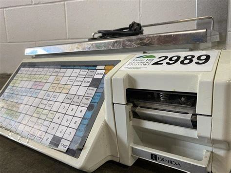 Ishida AC-4000 Deli Scale Printer