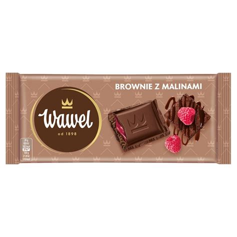 Wawel Czekolada Nadziewana Brownie Z Malinami G Zakupy Online Z