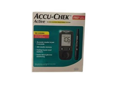 Mmol L Accu Chek Active Blood Glucose Meter For Hospital At