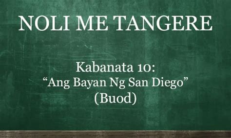 Noli Me Tangere Kabanata To Tauhan Hot Sex Picture Hot Sex Picture