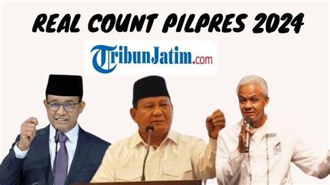 UPDATE Real Count KPU Pilpres 2024 Prabowo Unggul 58 91 Persen Anies