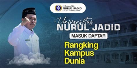 Universitas Nurul Jadid Paiton Probolinggo Raih Daftar Ranking
