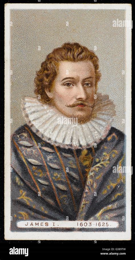 JAMES I of England James VI of Scotland Date: 1566 - 1625 Stock Photo ...