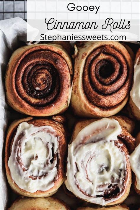 Homemade Cinnamon Rolls Stephanie S Sweet Treats Recipe Cinnamon