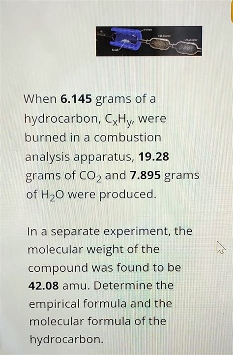 Texts Molecular Formula Empirical Formula When 6145 Grams Of A