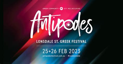 2023 Antipodes Festival The Greek Quarter