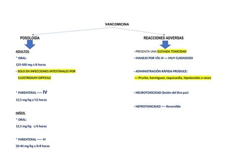 Cefalosporinas Otros Antibi Ticos B Lact Micos Mapa Conceptual Docx