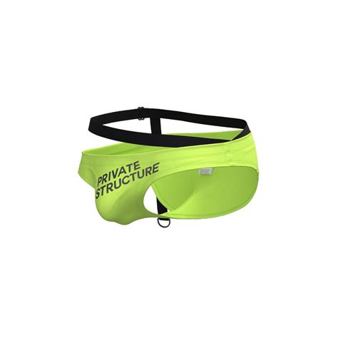 Private Structure Swimwear Bikini Neon Lemon Shopee Malaysia
