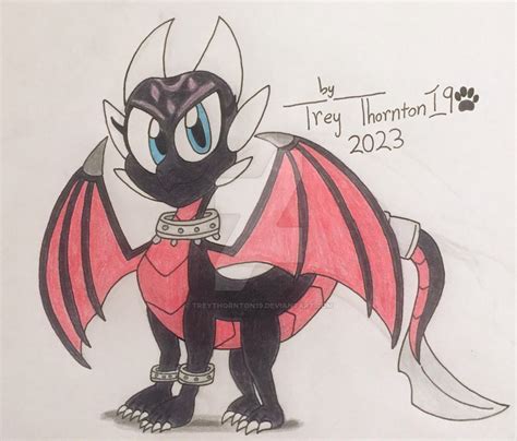 Cynder The Dragon by Treythornton19 on DeviantArt