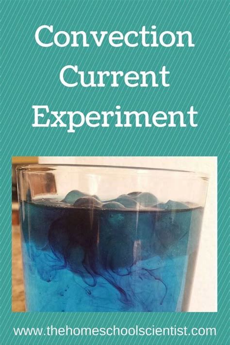 Convection Current Experiment Convection Currents Middle School