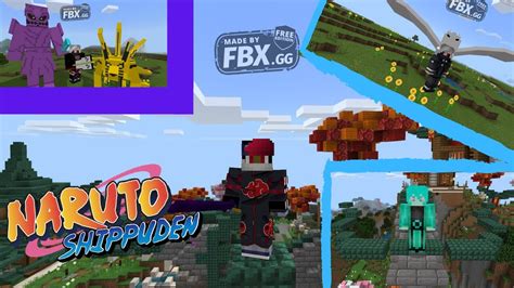 Minecraft Pe Naruto Storm Addon Youtube