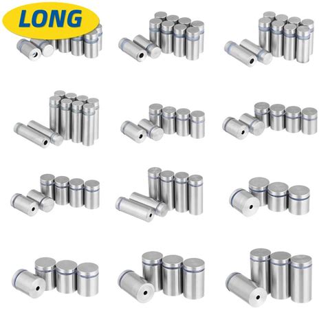 LONNGZHUAN 4 6 10Pcs Durable Billboard Fixing Screws Stainless Steel