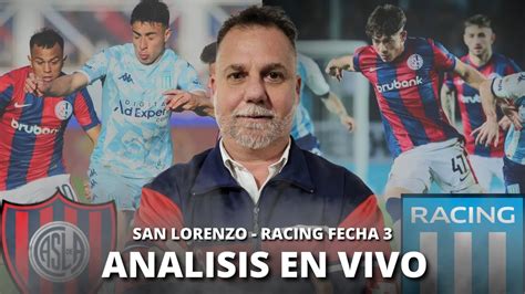 San Lorenzo Racing Analisis Y Reaccion En Vivo Youtube