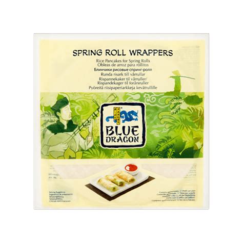 Blue Dragon Spring Roll Wrappers Evergreen Healthfoods