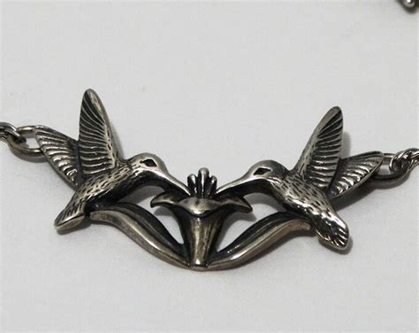 James Avery Sterling Silver Hummingbird Necklace Etsy