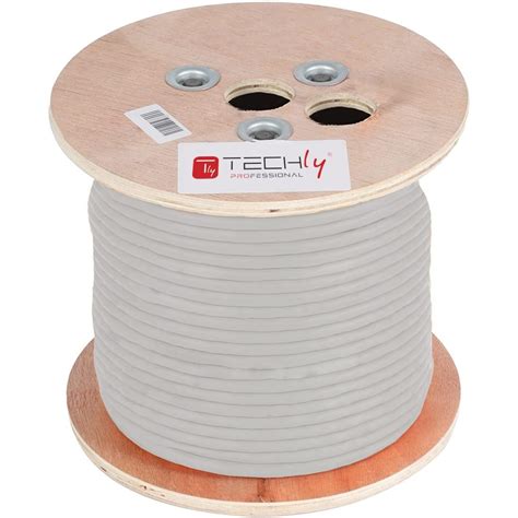 Hank F UTP Cable Cat 6 Copper 305m Solid Gray Network Cable Rolls