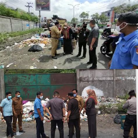 Camat Tuah Madani Binawidya Turun Bersihkan Sampah