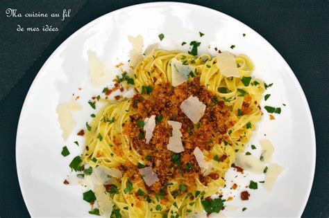 Ma cuisine au fil de mes idées Pâtes tagliatelle au chorizo