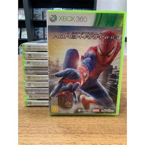 The Amazing Spiderman Xbox Midia Fisica Original Shopee Brasil