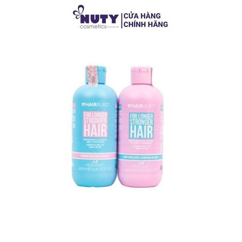 B D U G I D U X Hairburst Shampoo Conditioner For Longer Stronger