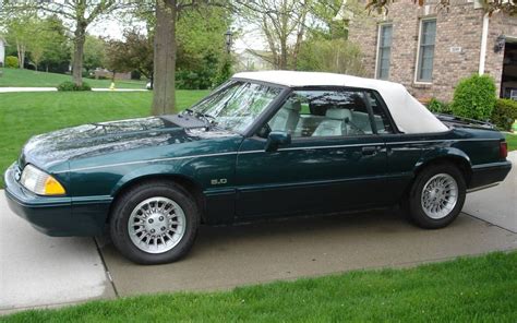 7up Edition 1990 Ford Mustang Convertible Barn Finds