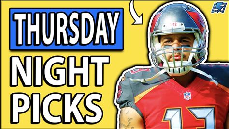 DRAFTKINGS NFL PICKS THURSDAY NIGHT SHOWDOWN WEEK 5 DFS PICKS YouTube