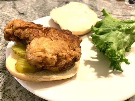 Made Kenjis Fried Chicken Sandwich Its Much Better Than Kfc Or Cfa Rseriouseats