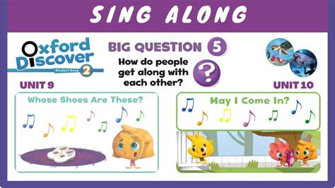 Oxford Discover Unit Sing Along Youtube