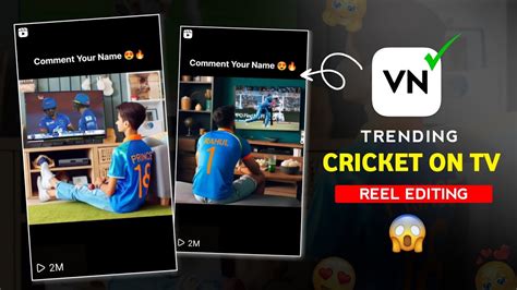 Indian Cricket Viral Reels Editing How To Edit Viral Cricket Team