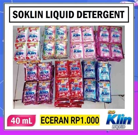 Promo Soklin Liquid Jumbo Softergent Deterjen Cair Ml So Klin Sayang