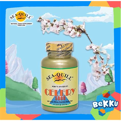 Jual Sea Quill Celery Isi Tablet Seaquill Seledri Vitamin