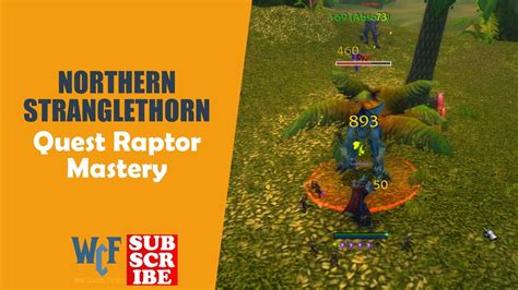 Quest Raptor Mastery Northern Stranglethorn Wow World Of Warcraft