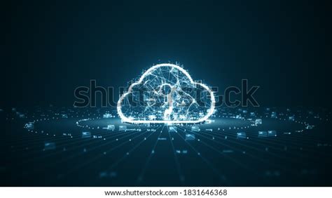 Cloud Computing Big Data Concept Network Stock Illustration 1831646368